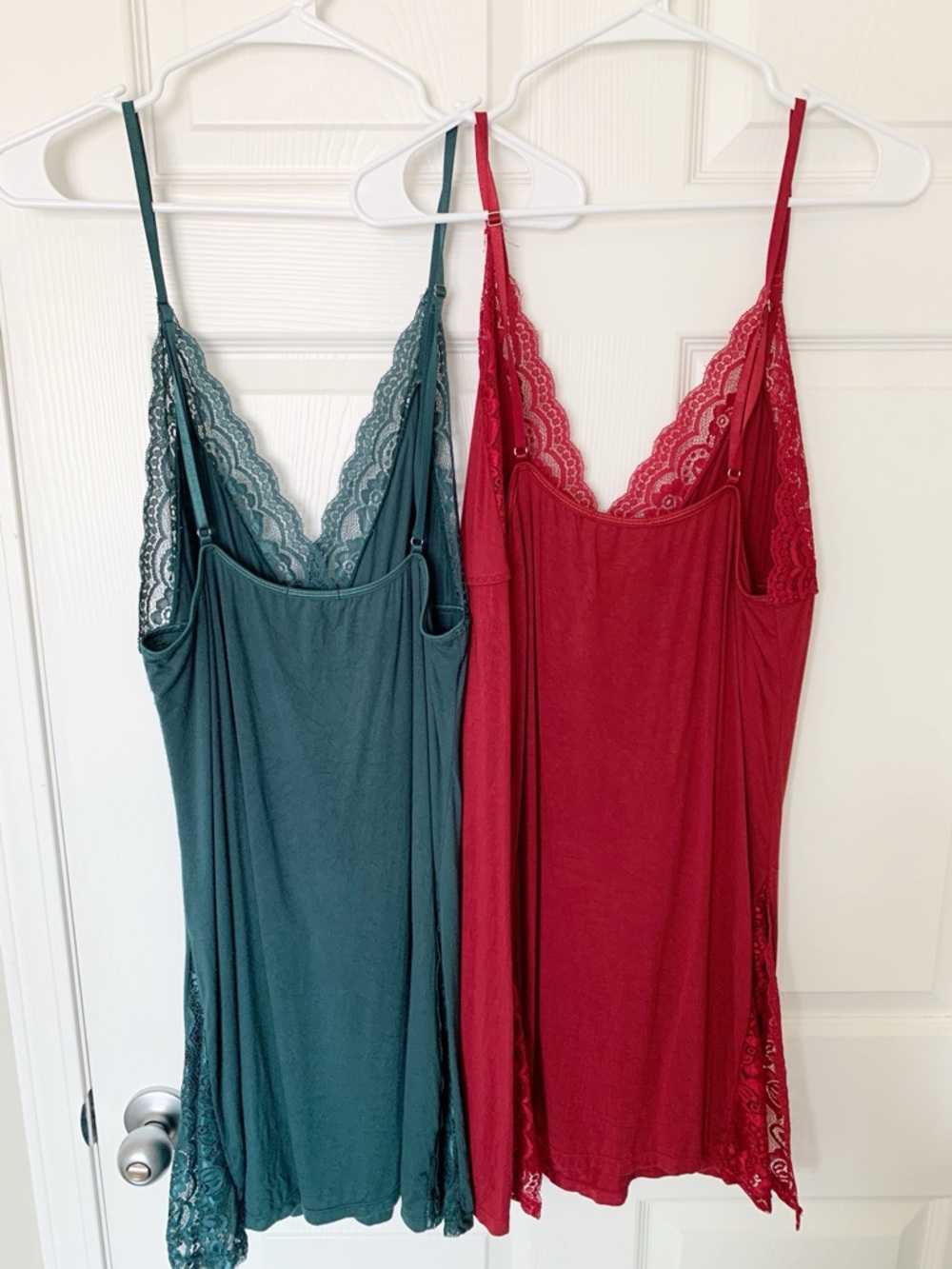 Set of 2 Avidlove Lingerie Nightgown Chemise - Picture 6 of 9